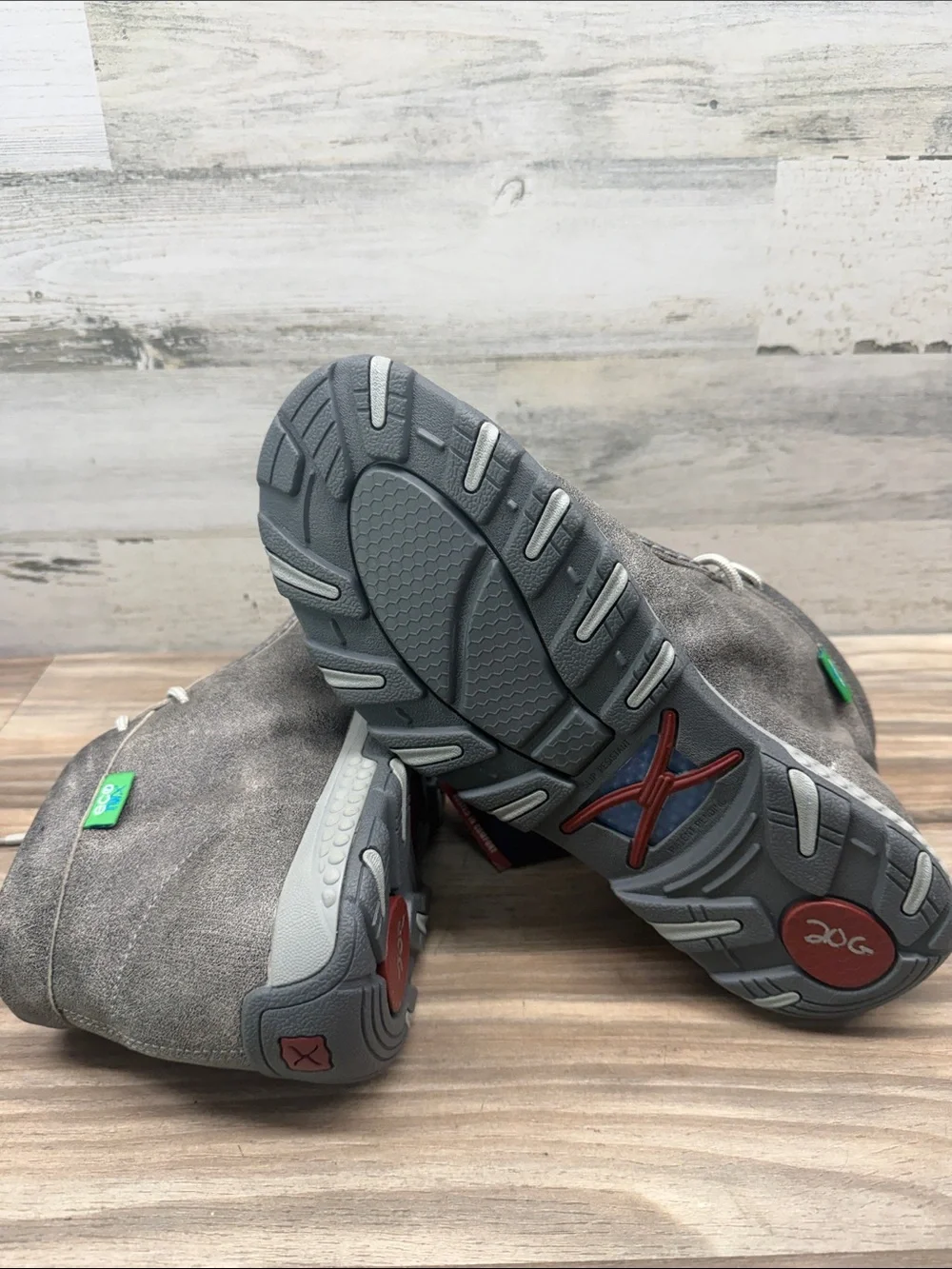Twisted X Chukka Driving Moc Grey Mens Size 12M NWT